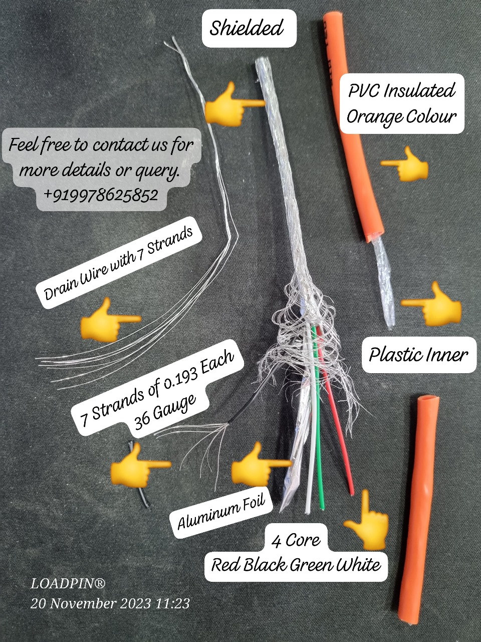 4 Core Shielded Cable