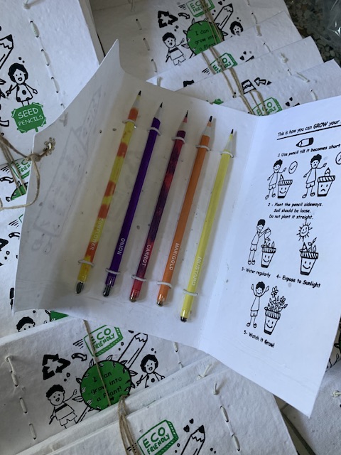 Plantable Seed Pencil Pouch