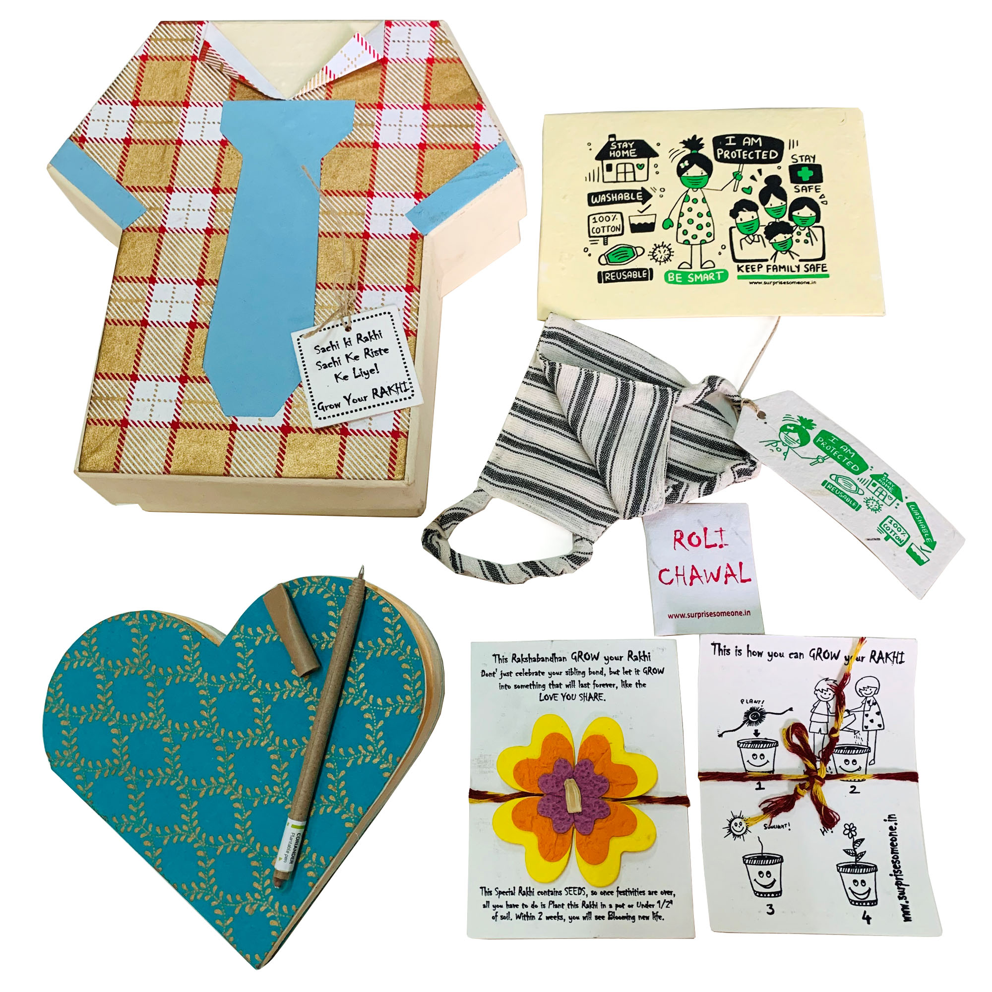 Rakhi Shirt Shape Box