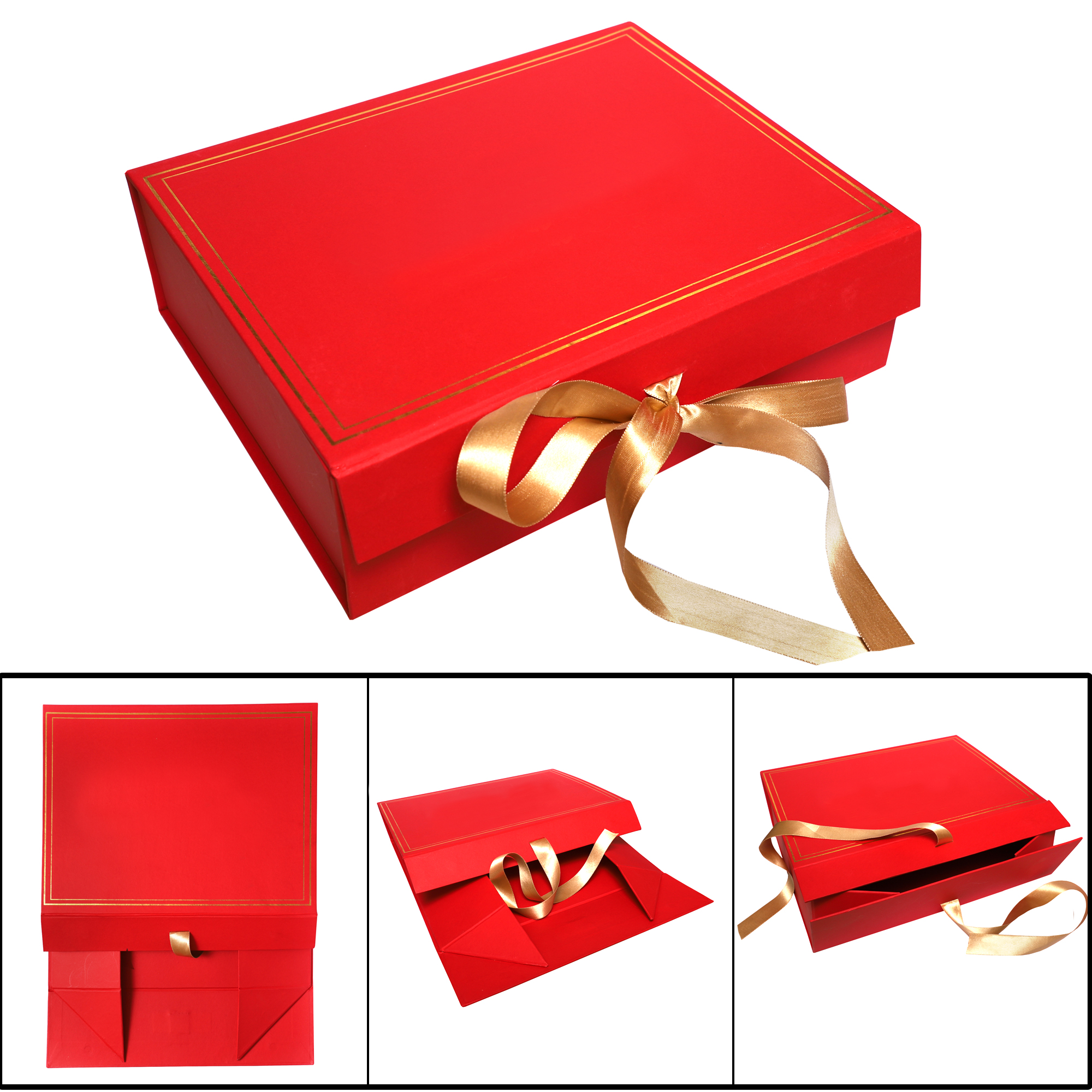 Collapsible Box (pink black red)