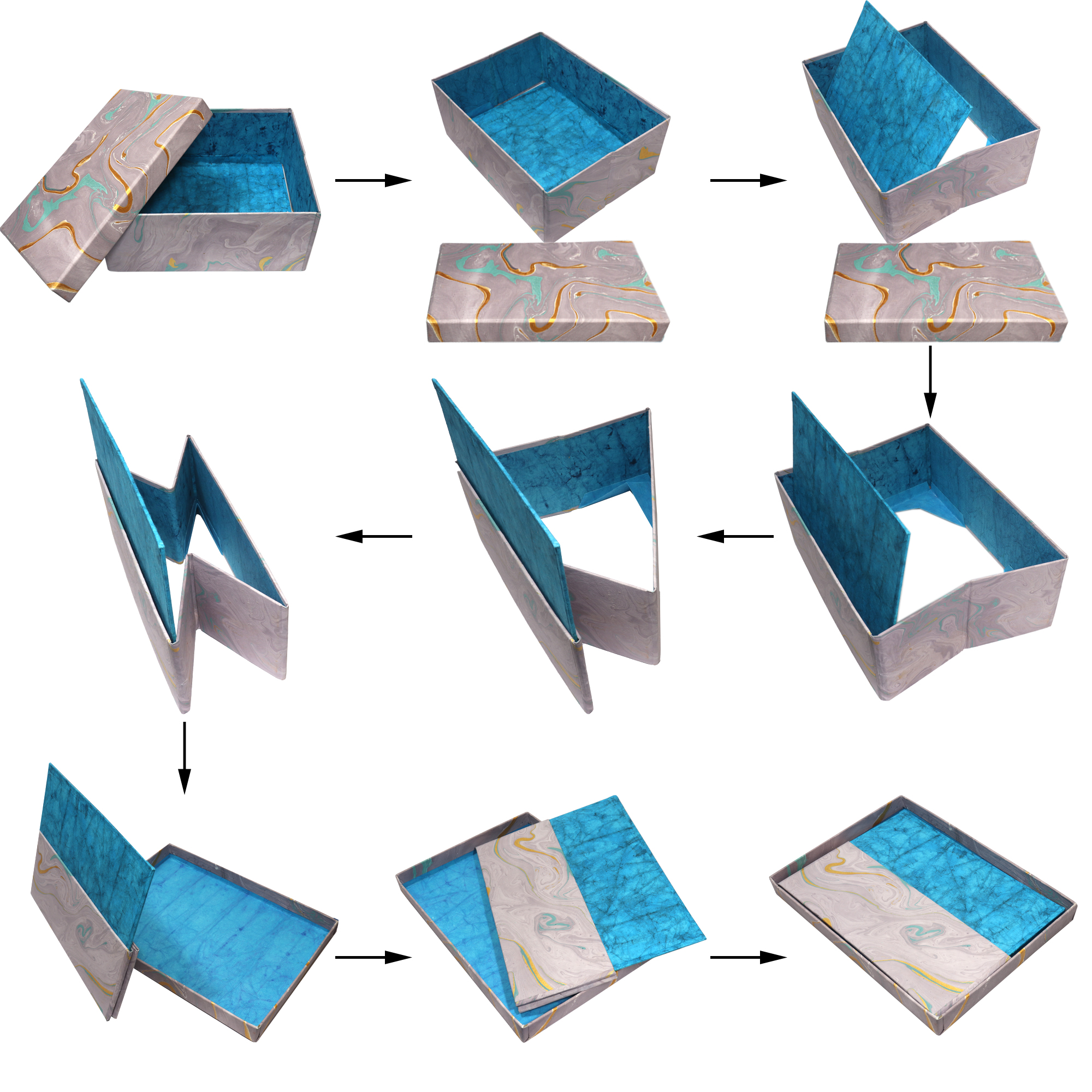 Folding collapsable with Lid