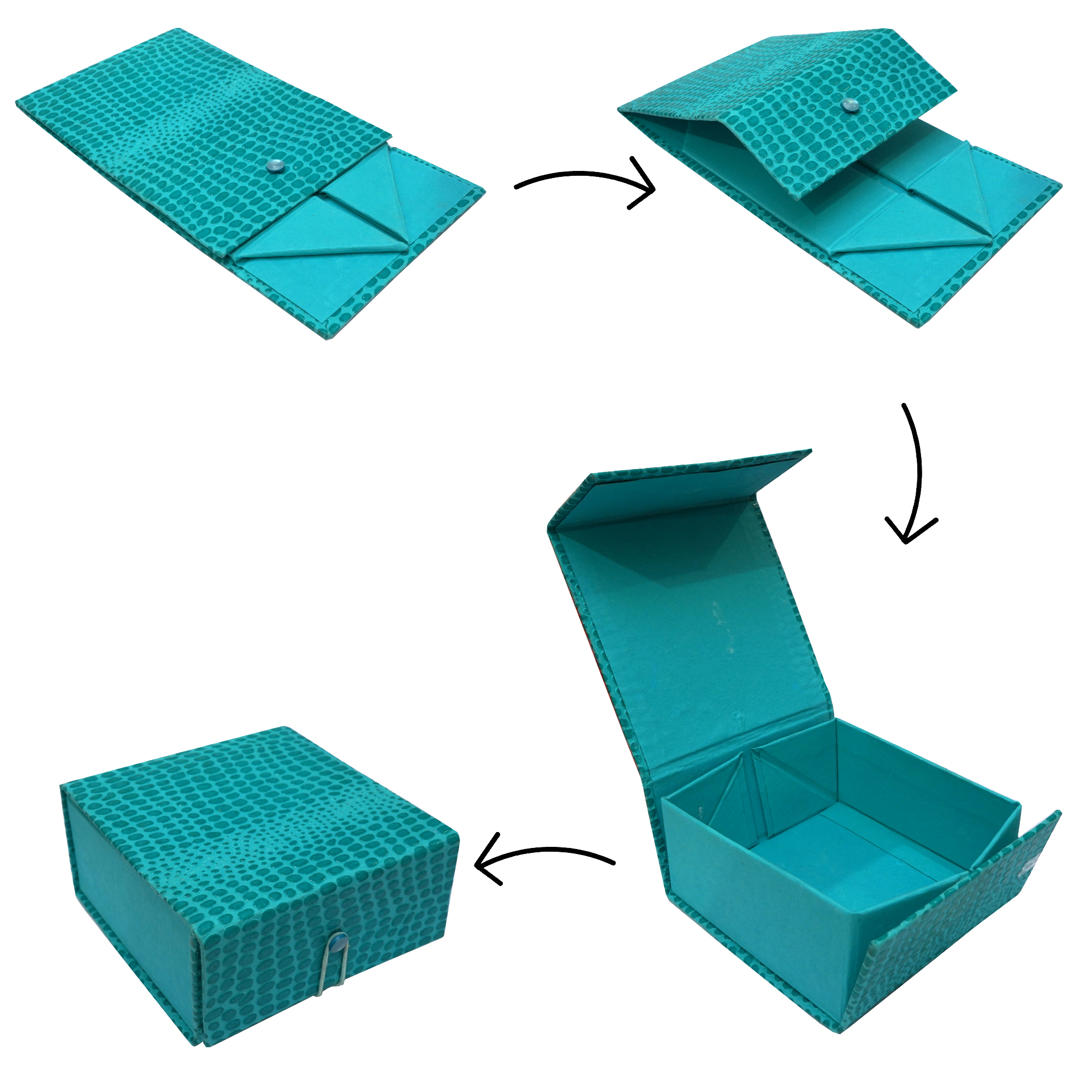 Small Collapsable box 6”x6”
