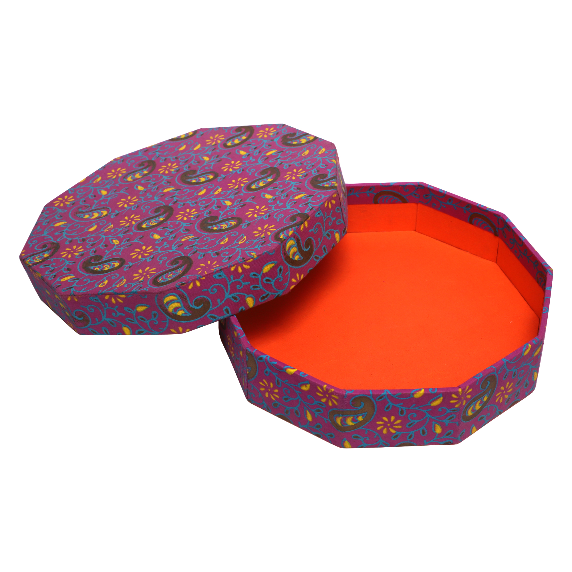 Round Ghevar box