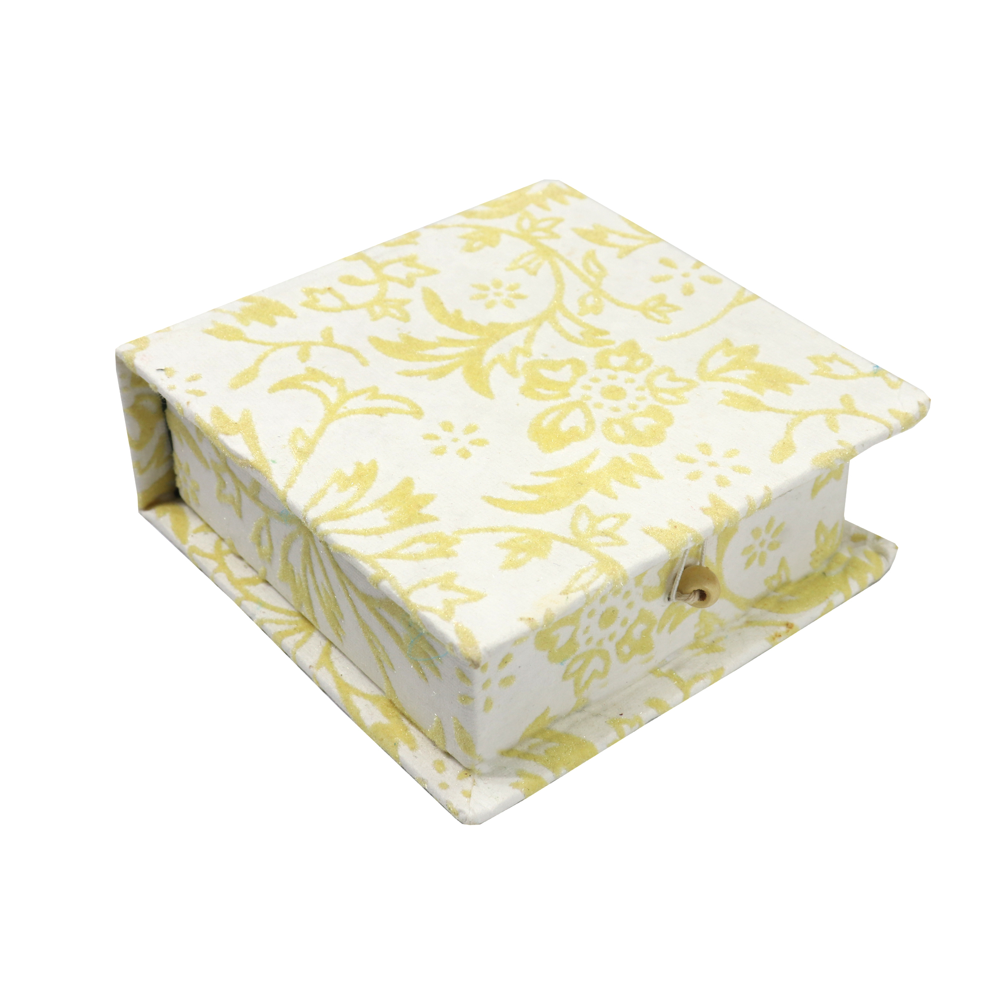 Velvet jewellery box 4”x4”