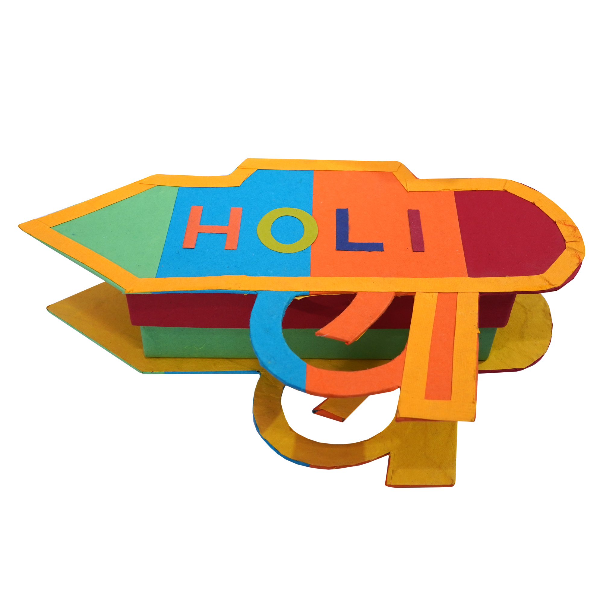 Holi Pichkari box empty