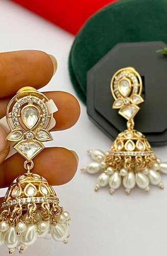 Artificial  Metal Jhumka 