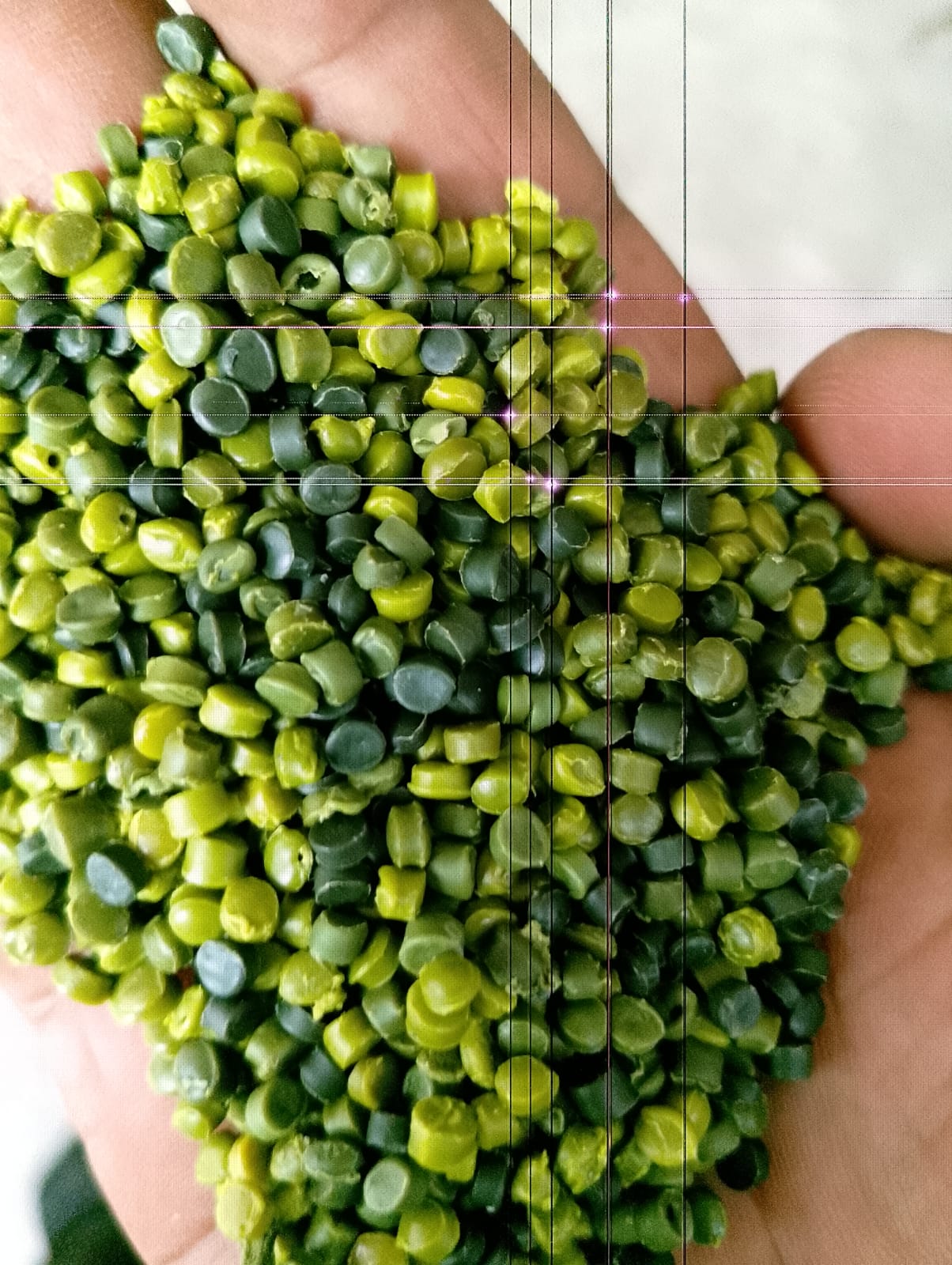 plastic granules