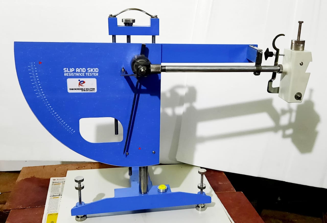 Slip and skid test apparatus 