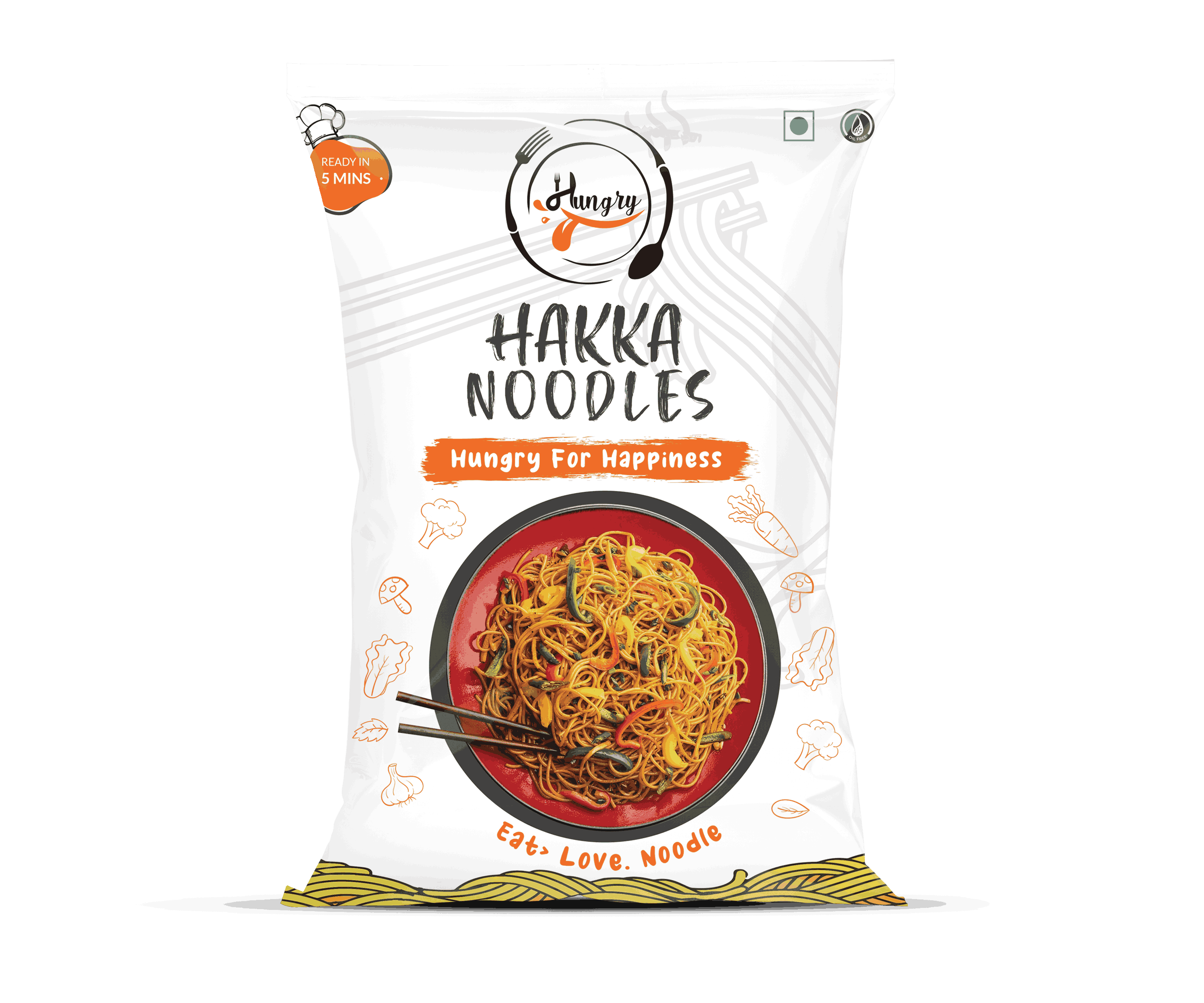 Hungry Hakka noodles 900g