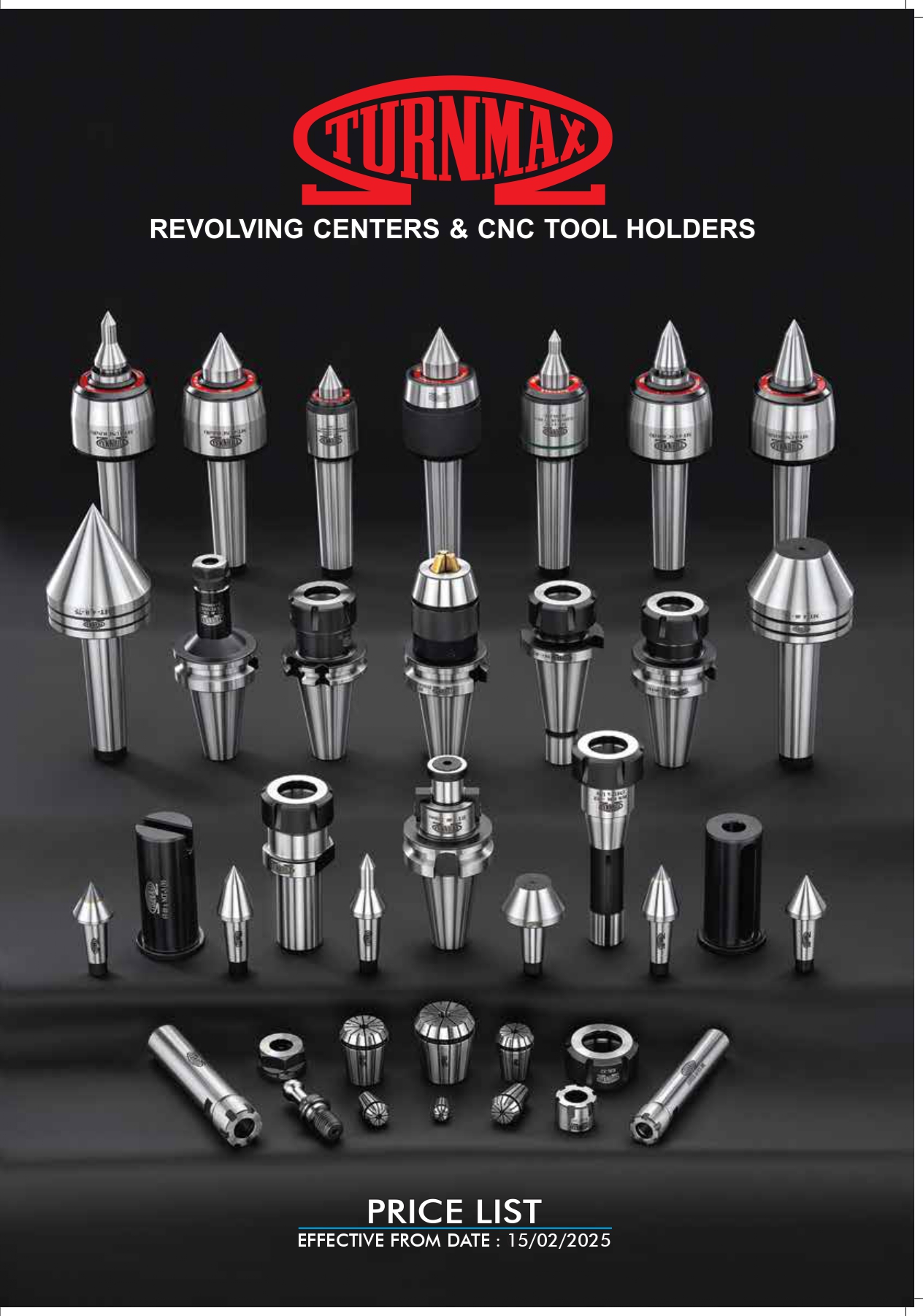 Machine Tool Accessories like Revolving Centers, CNC Tool Holders for VMC & CNC Lathes