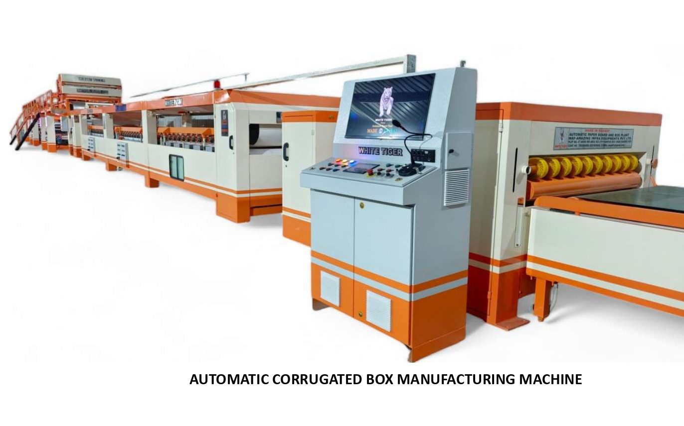 MACHINES - AUTOMATIC CORRUGATED BOX MANUFACTURING MACHINE