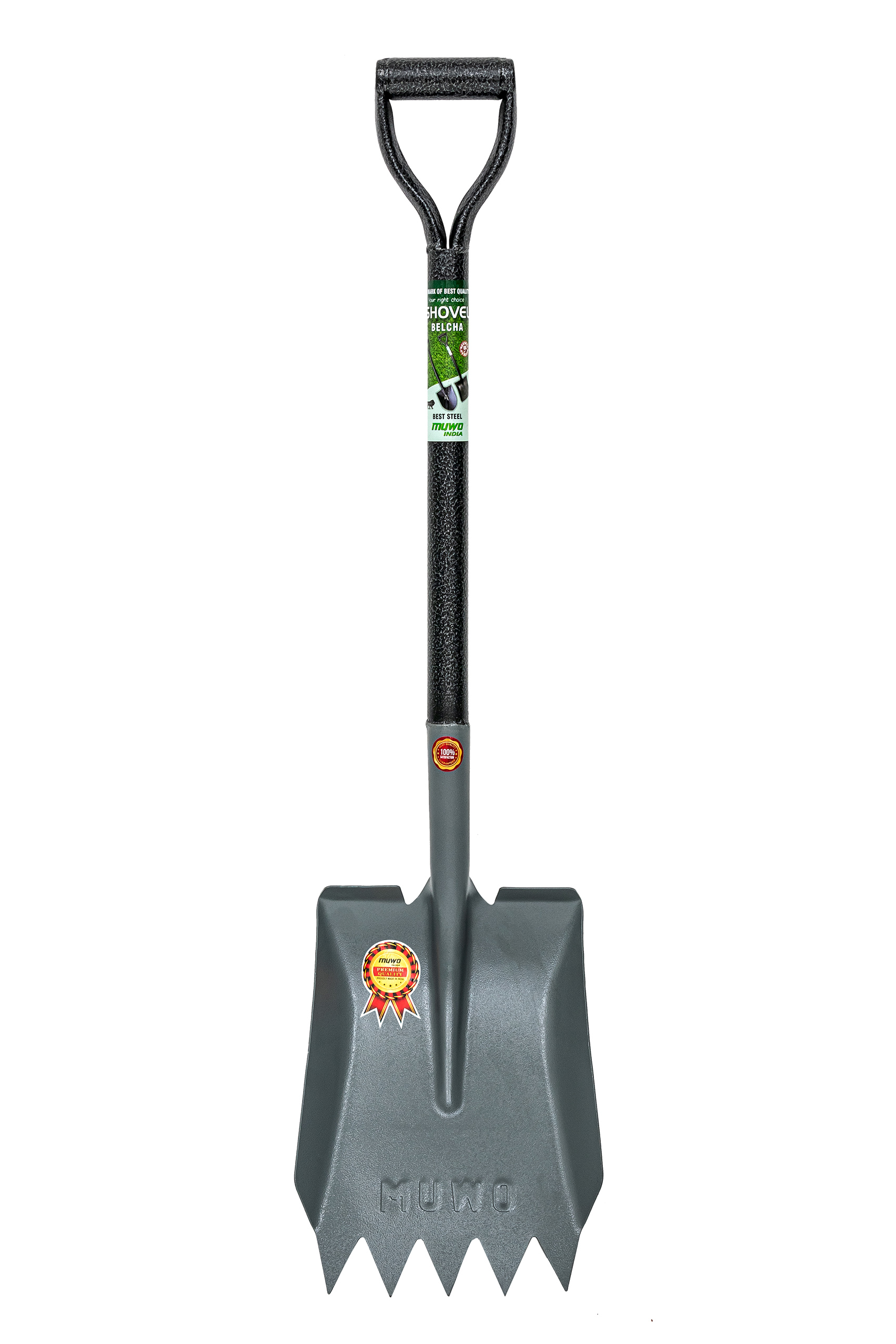MUWO Big Sq. Shovel with Sharp Teeth