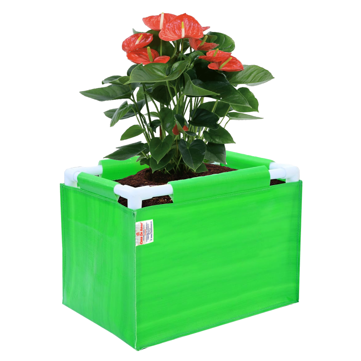 HDPE 260 GSM Green Grow Bag (1.5x1x1 Feet)