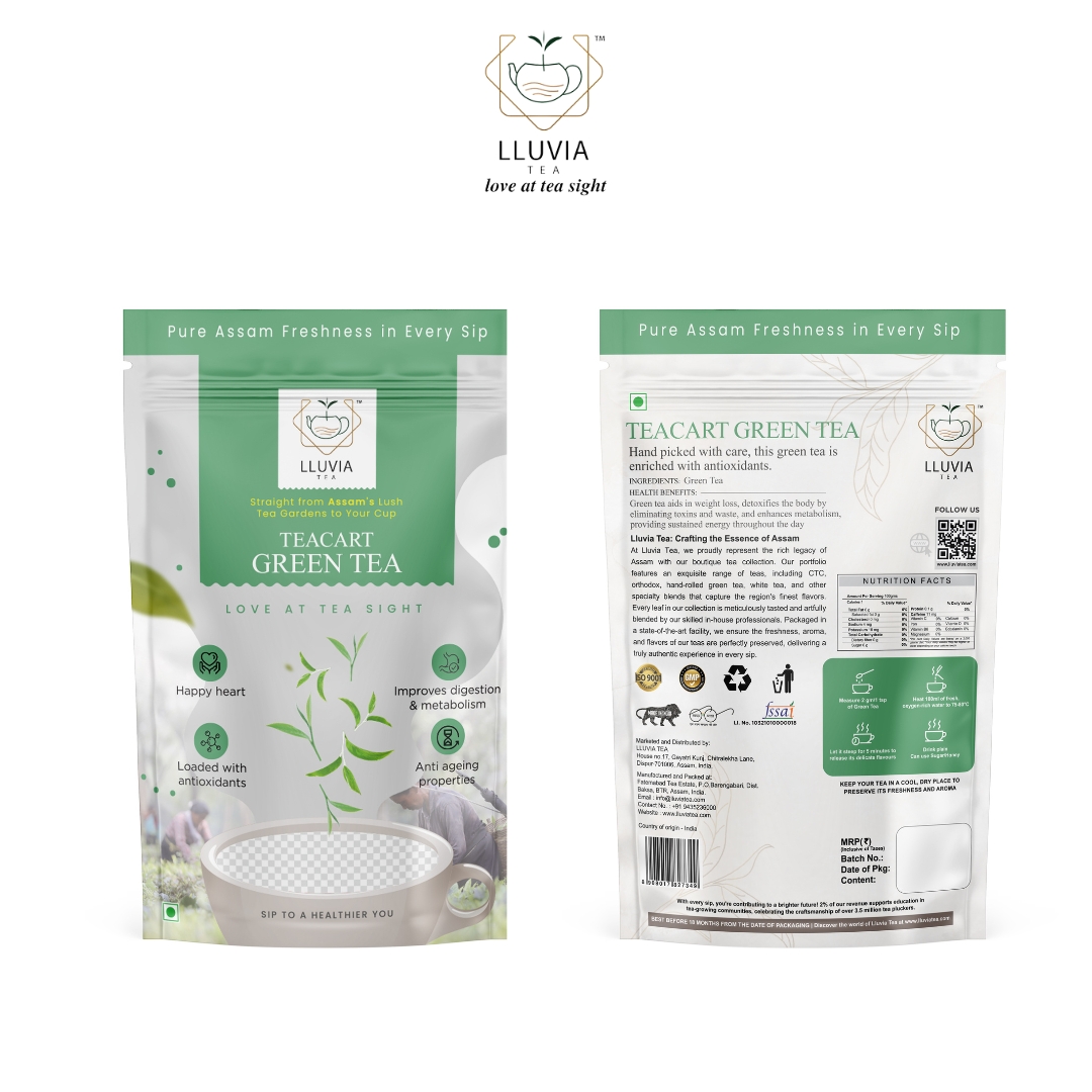 Teacart Green Tea | Antioxidant to Revitalize (50gm)