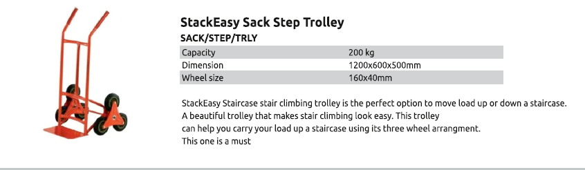 StackEasy Sack Step Trolley