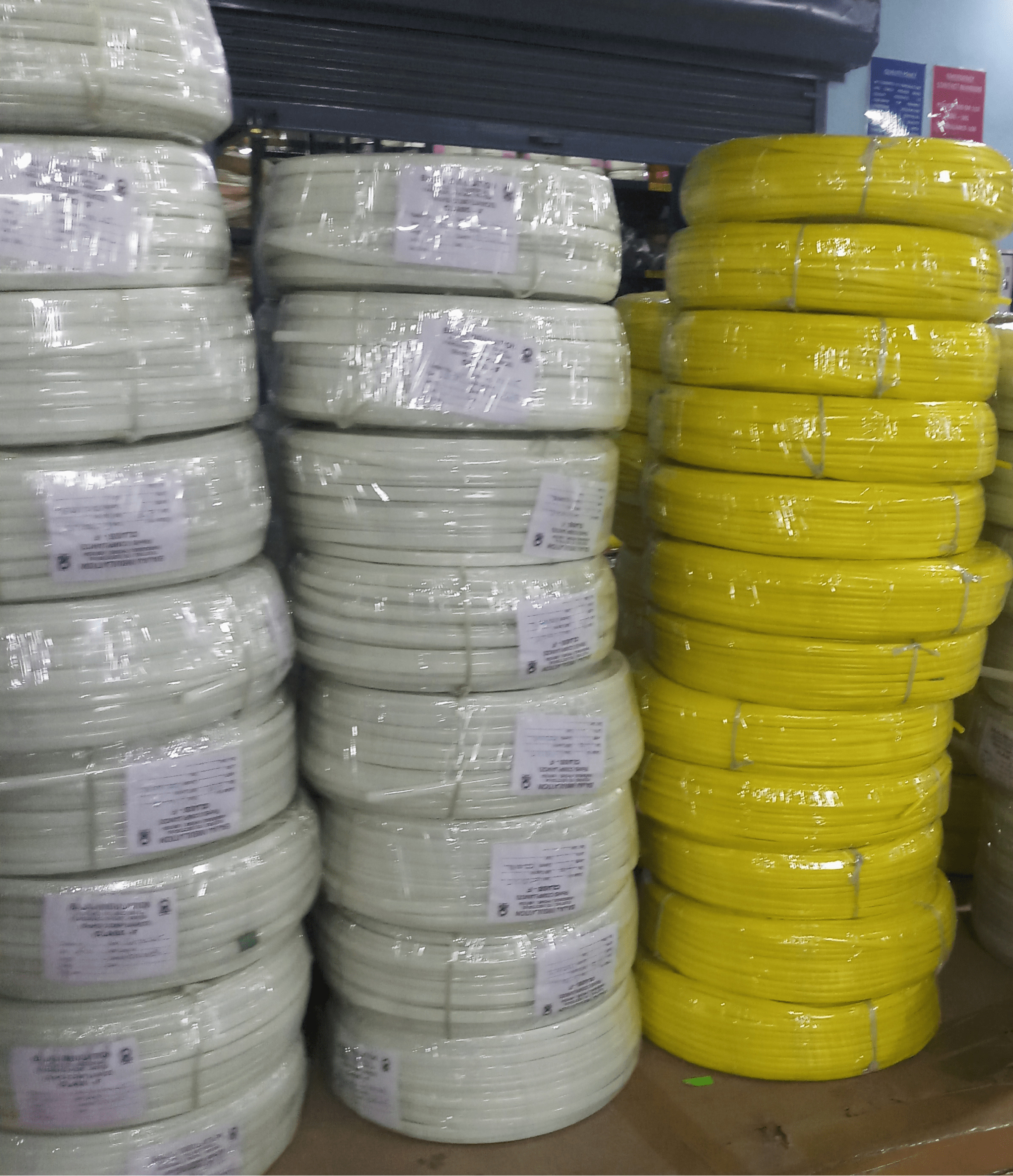 ALL TYPE OF FIBER GLASS SLEEVE , POLYESTER TAPE AND POLYESTER YARN