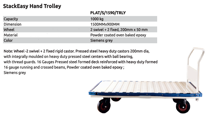 StackEasy Heavy Duty Hand Trolly
