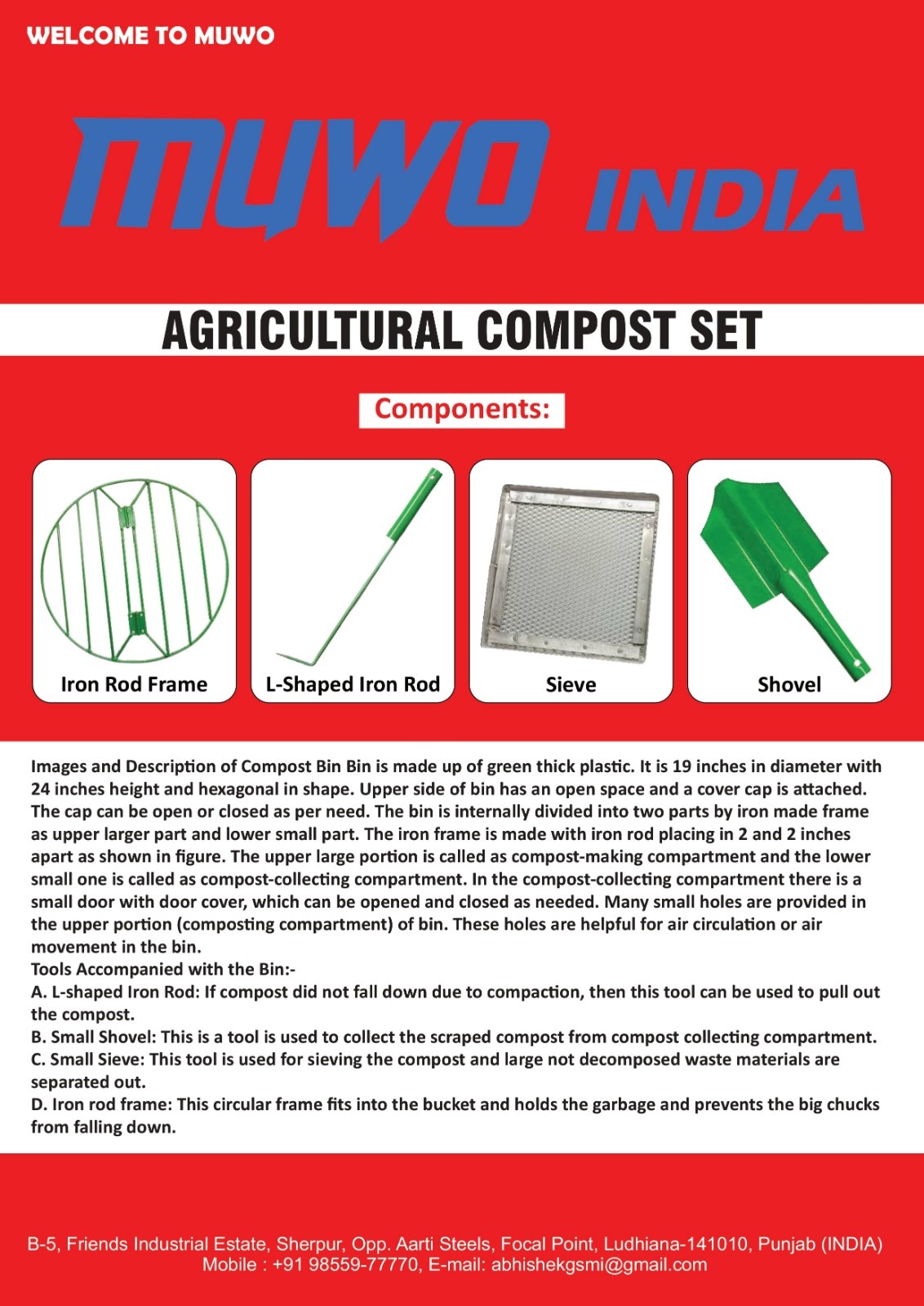 MUWO Compost Set