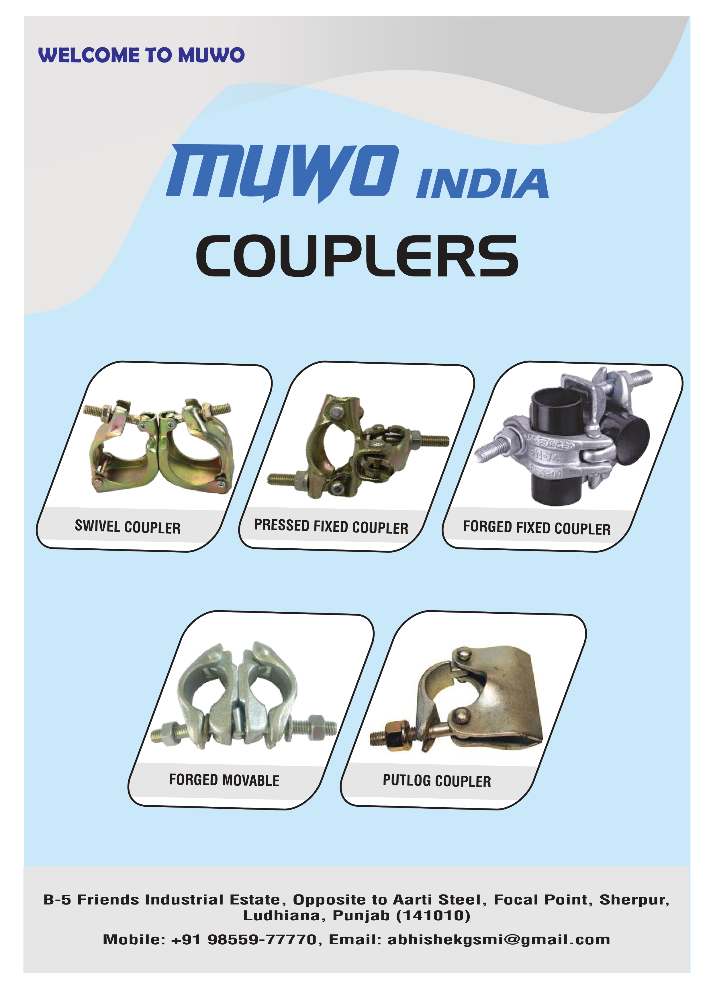 MUWO Couplers (Fixed and Movable)