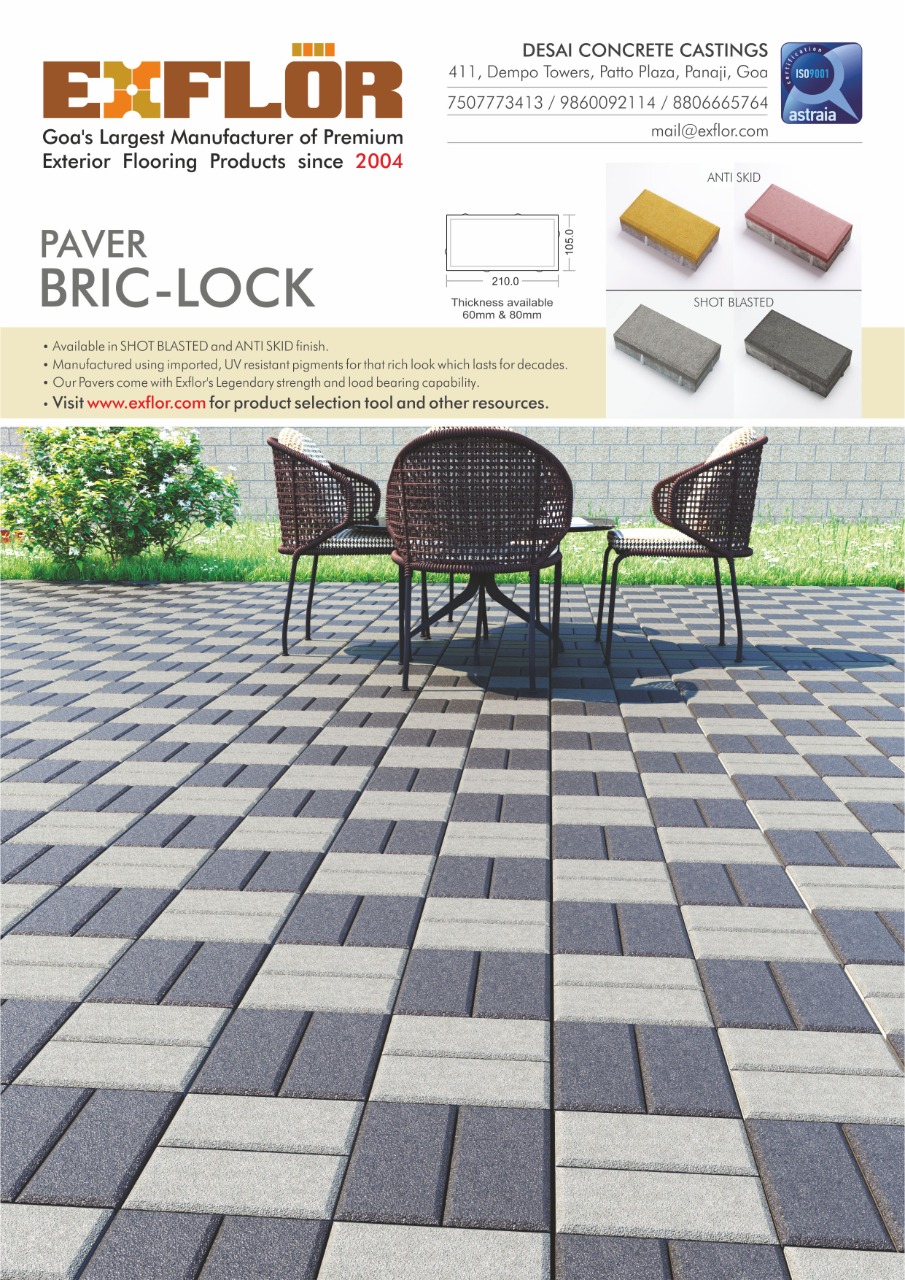 EXFLOR PAVER BLOCKS & PAVING TILES