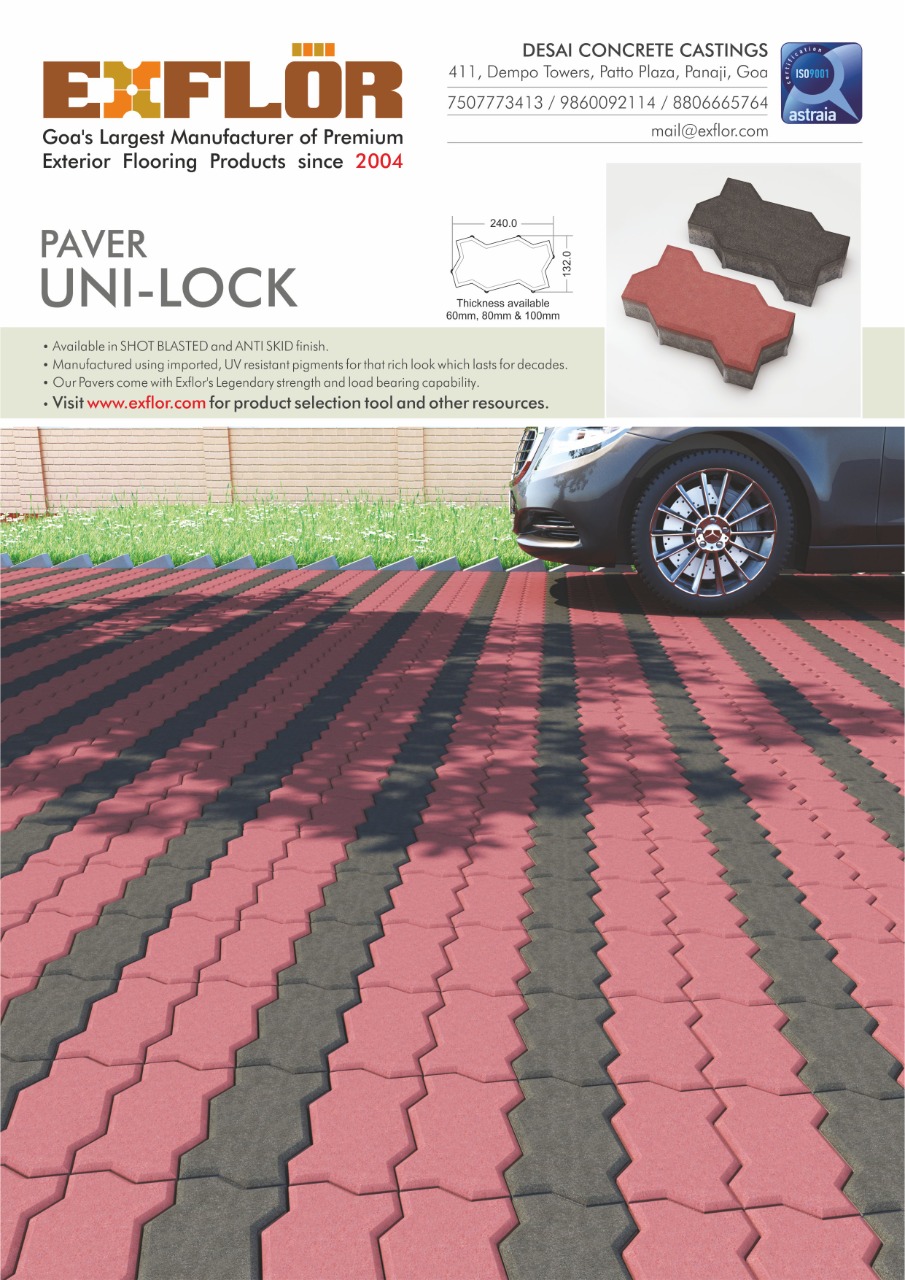 EXFLOR PAVER BLOCKS & PAVING TILES