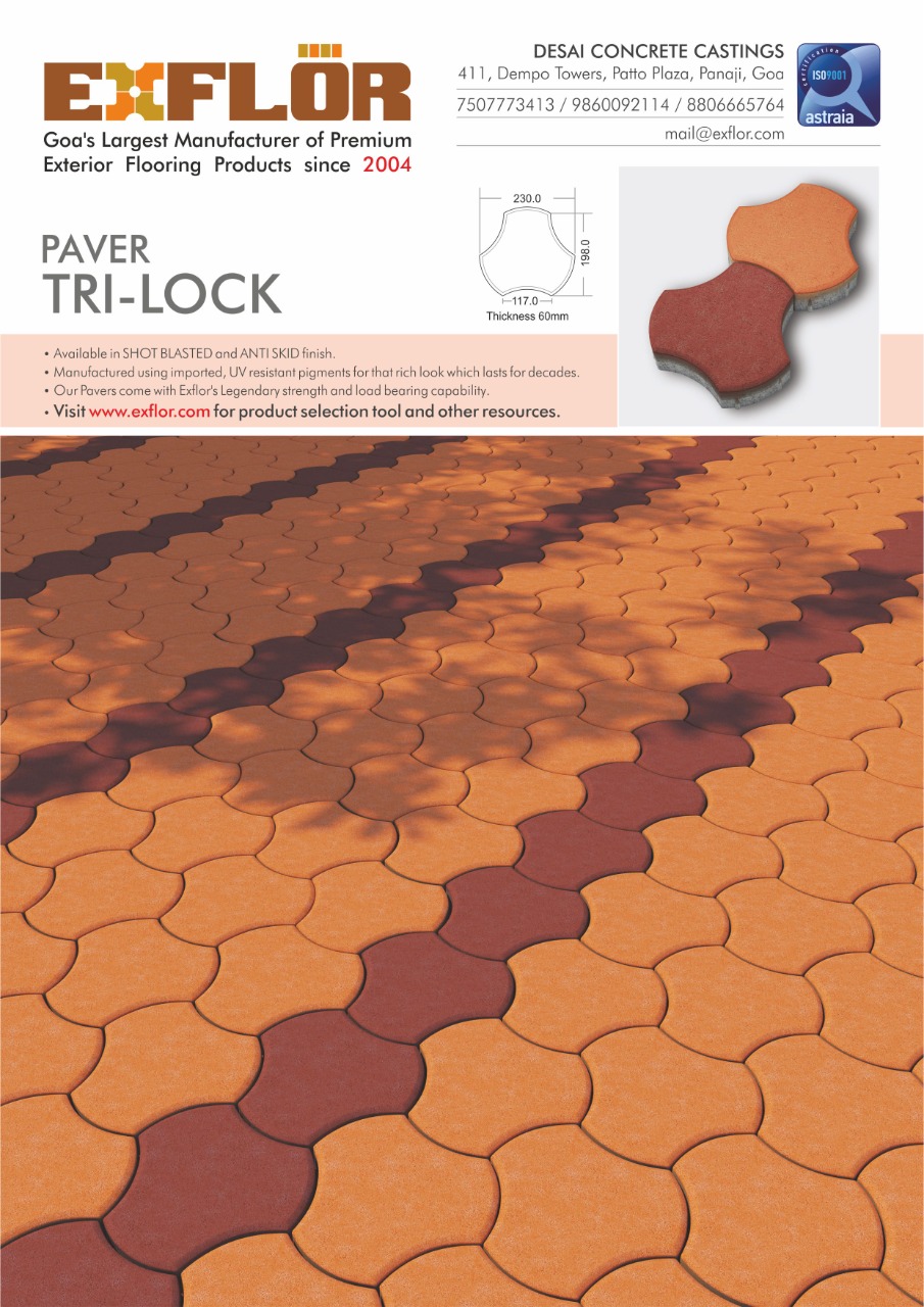 EXFLOR PAVER BLOCKS & PAVING TILES