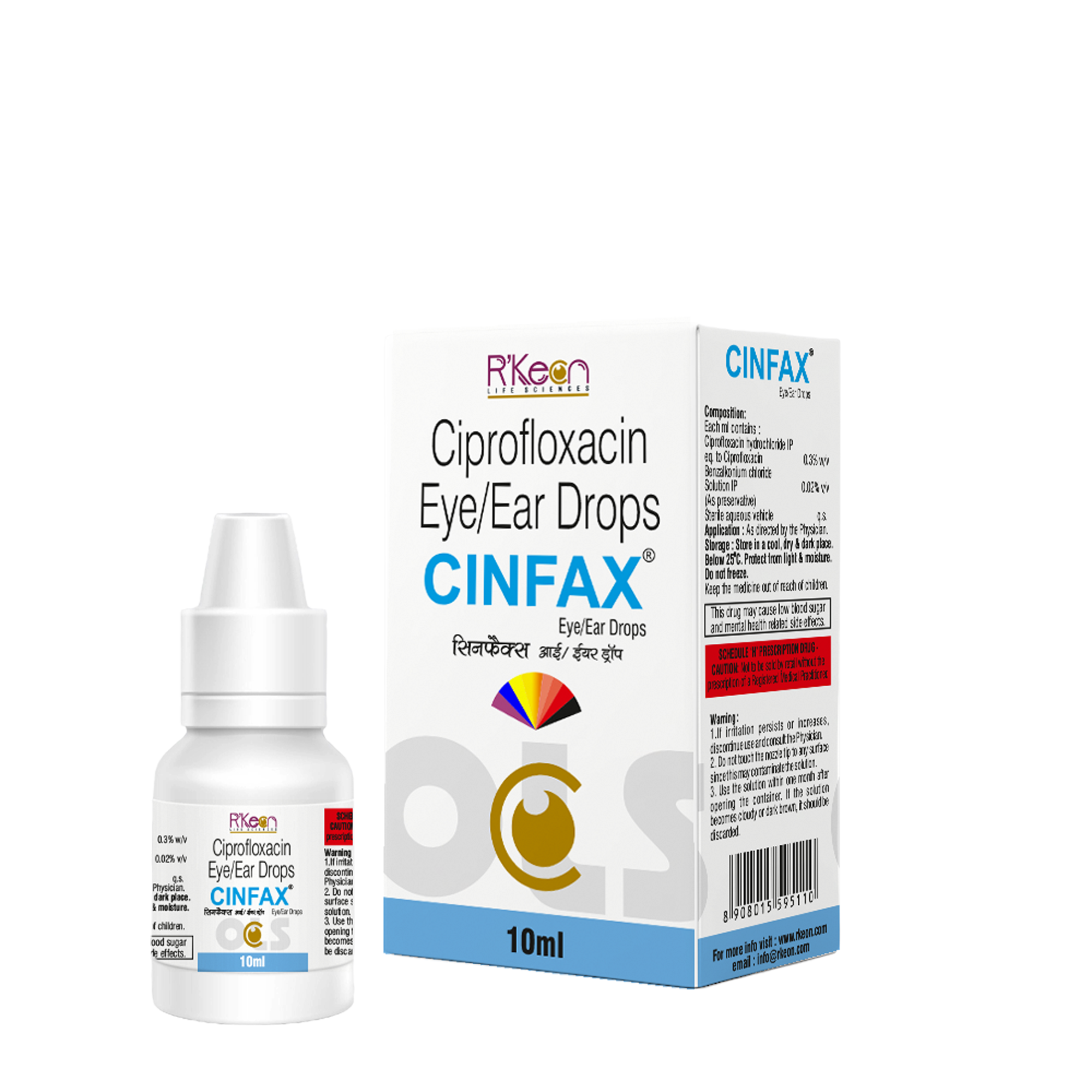CINFAX EYE DROP 10ml