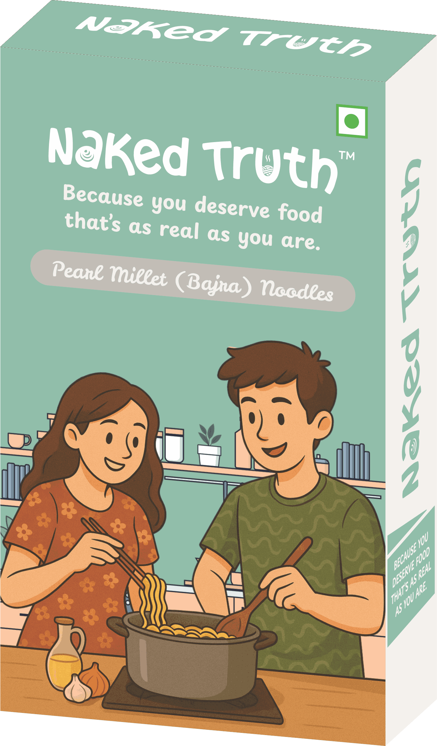 Naked Truth Pearl millet noodles