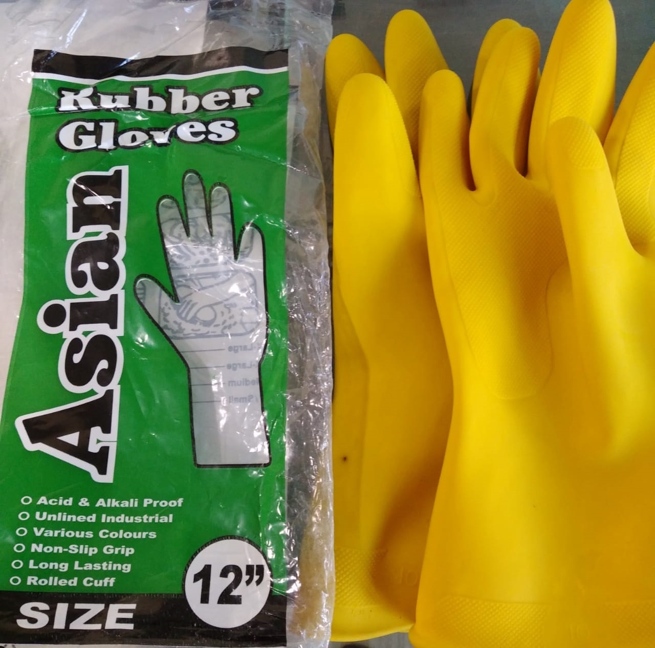 Industrial Rubber Gloves 