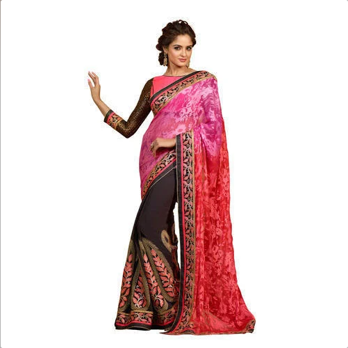 Traditional Fabric Sarees (Georgette Ladies Sarees)