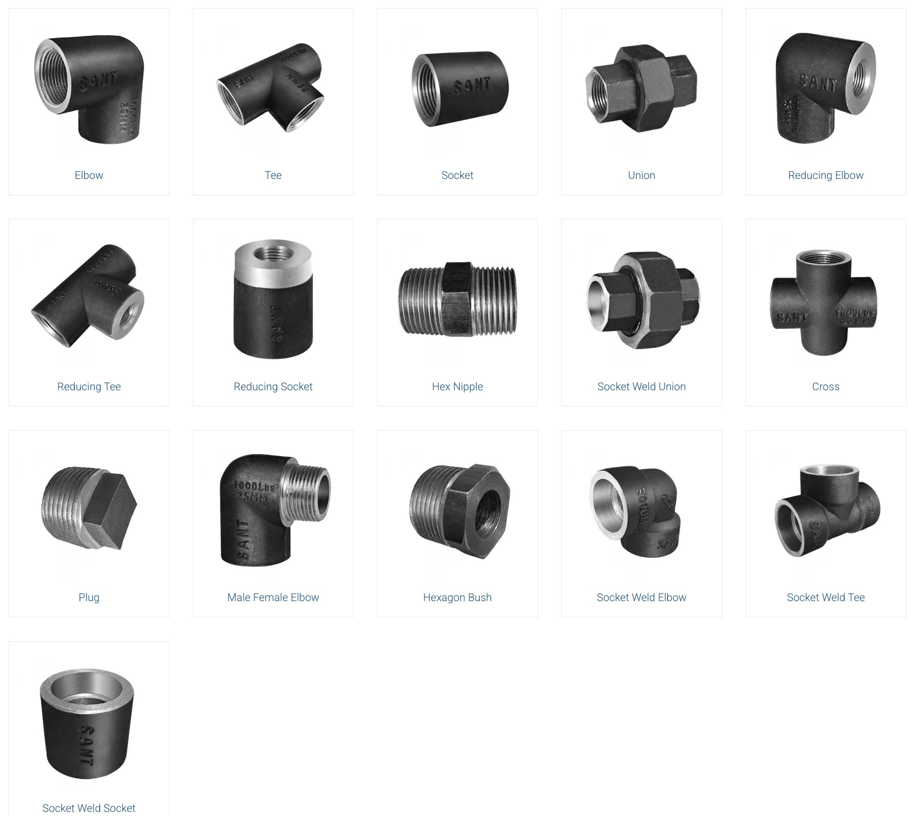 MS Forged Pipe Fittings
