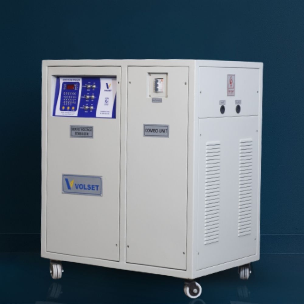 Servo Voltage Stabilizer with Ultra Isolation Transformer / Combo Unit