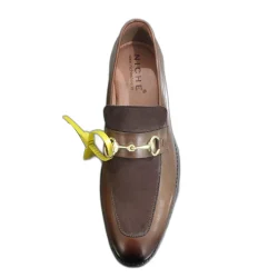Niche Brown Men Formal Shoes