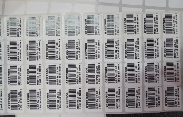asset labels, barcode labels and tamper evident security labels