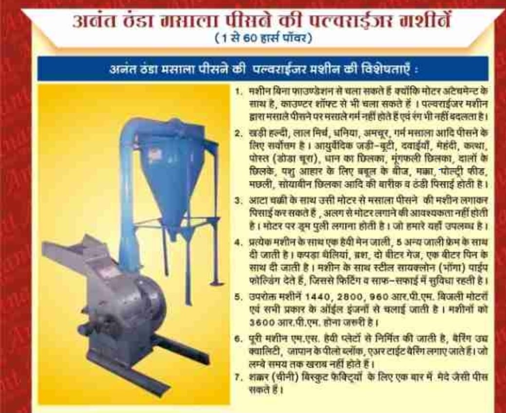 food processing machine Pulverizer