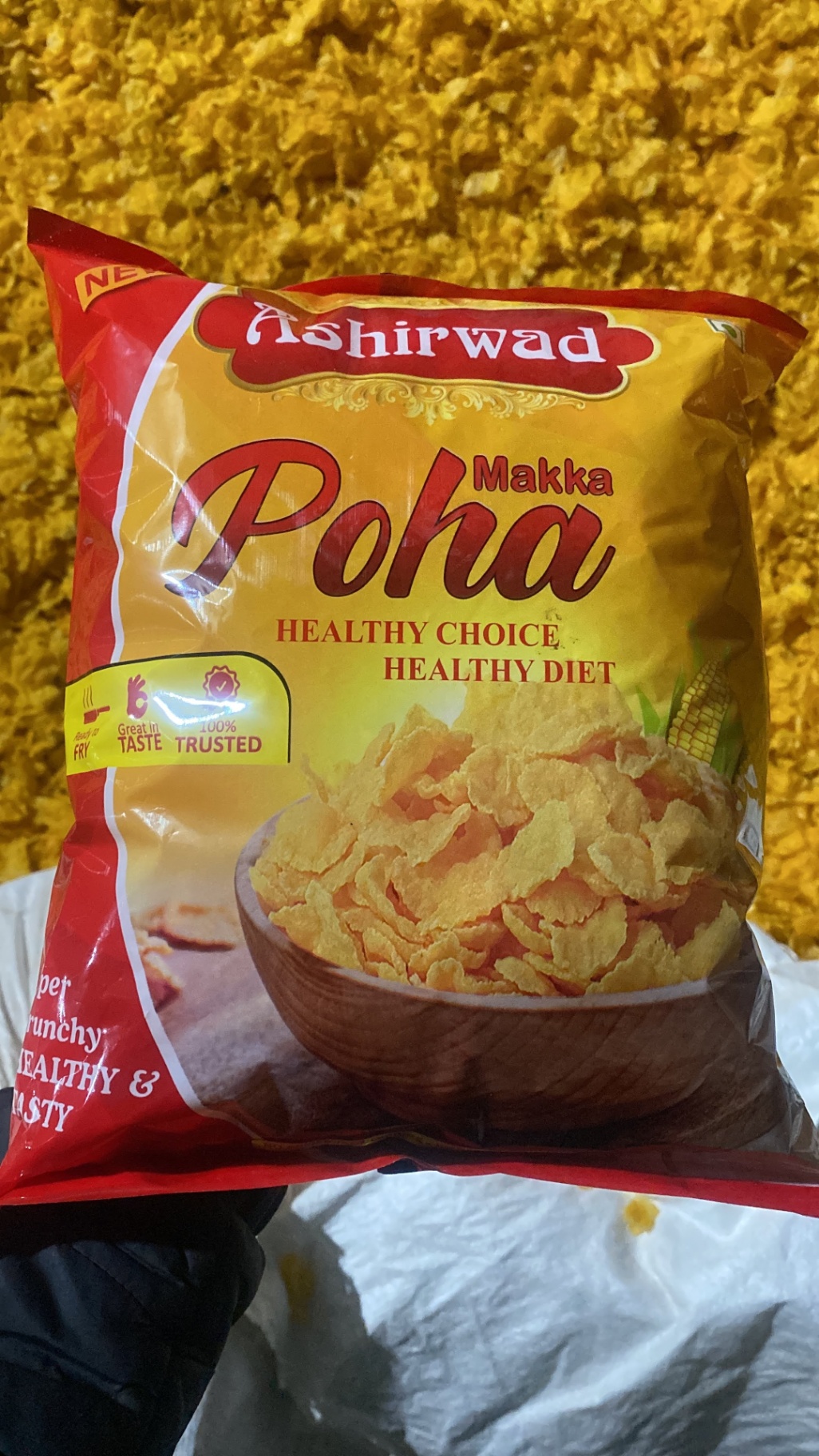 Ashirwad makka poha