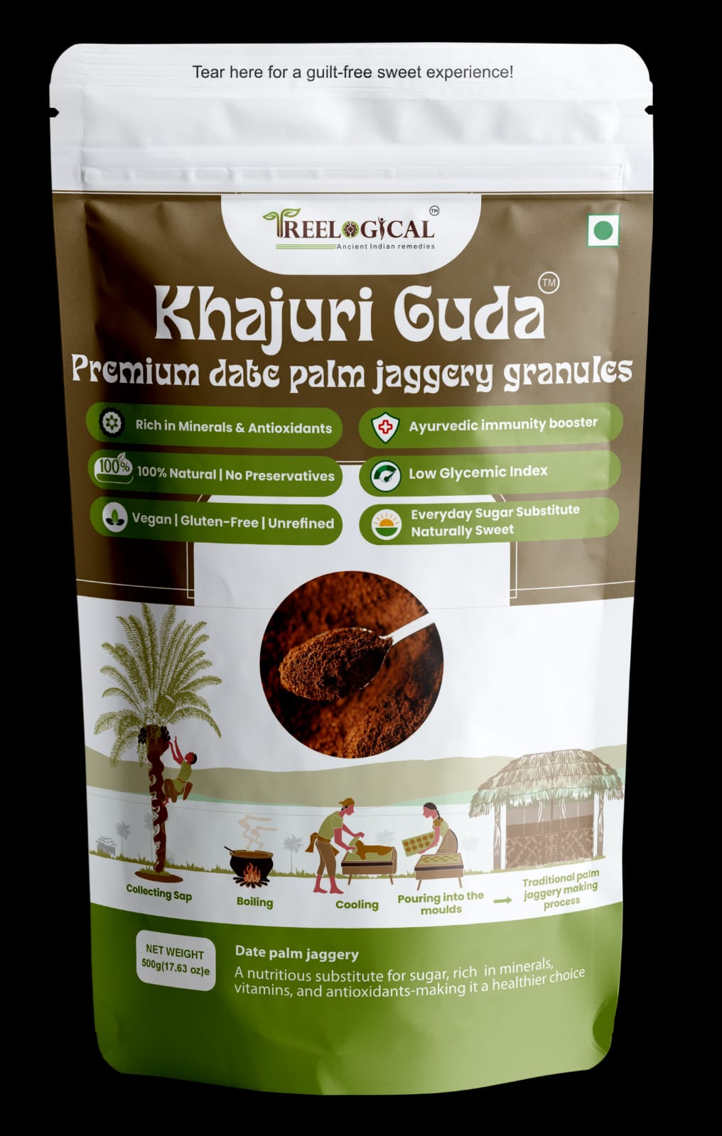 KHAJUR GUD/ DATE PALM JAGGERY