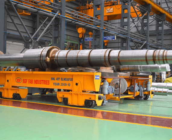 heavy-duty material-handling cranes and transfer systems