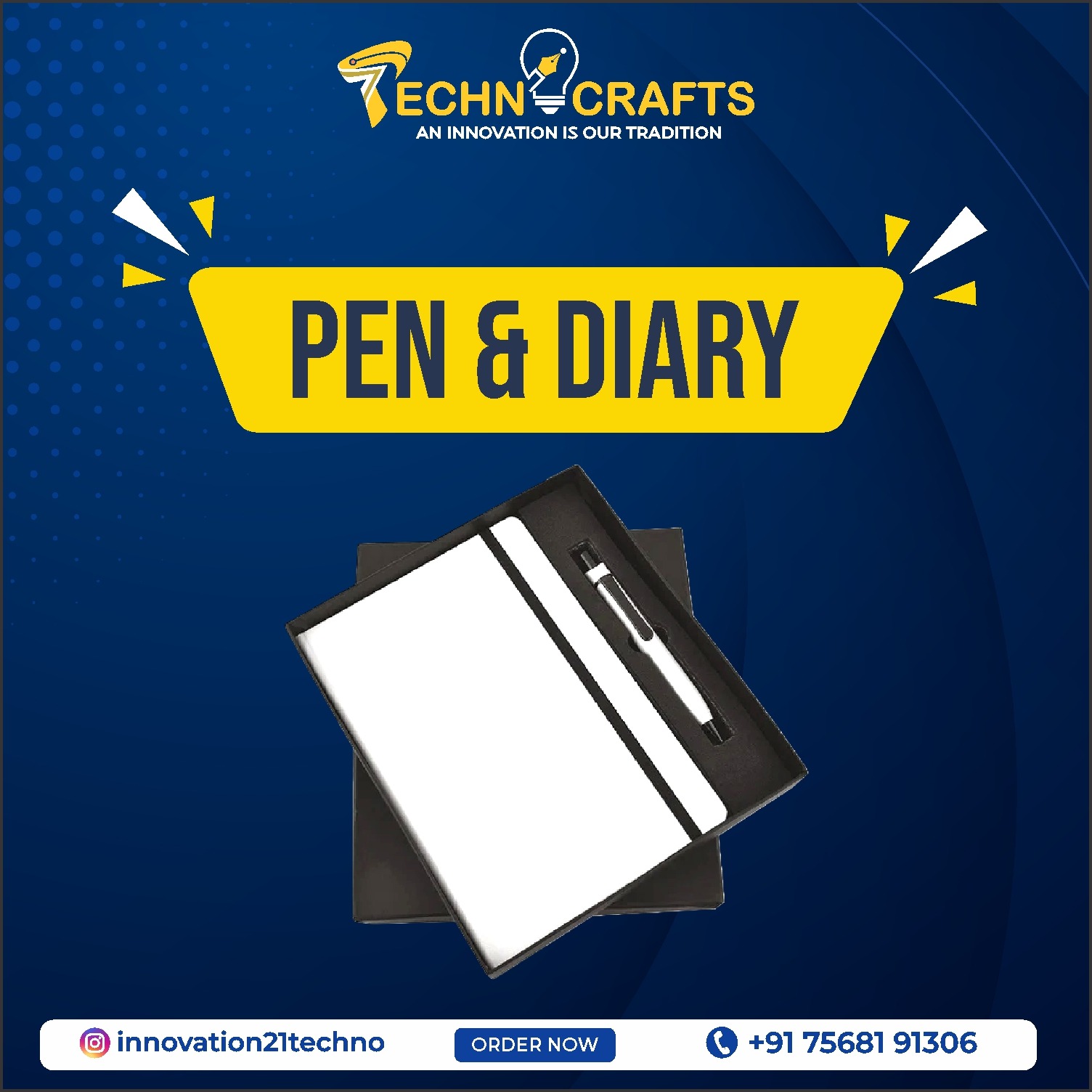 Customized Pen And Diary