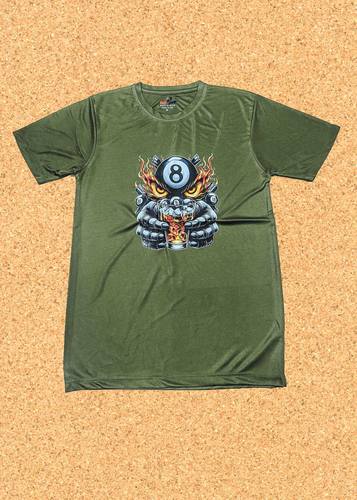 Dry Fit T-Shirt(120 GSM)(8 BALL)