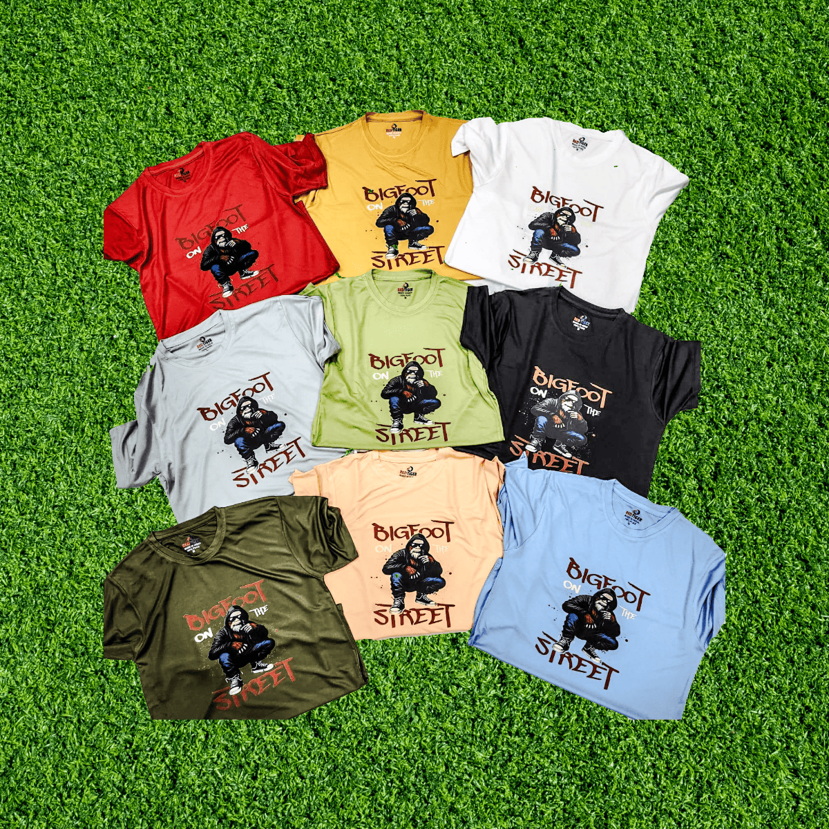 Dry Fit T-Shirt(120 GSM)(BIGFOOT)