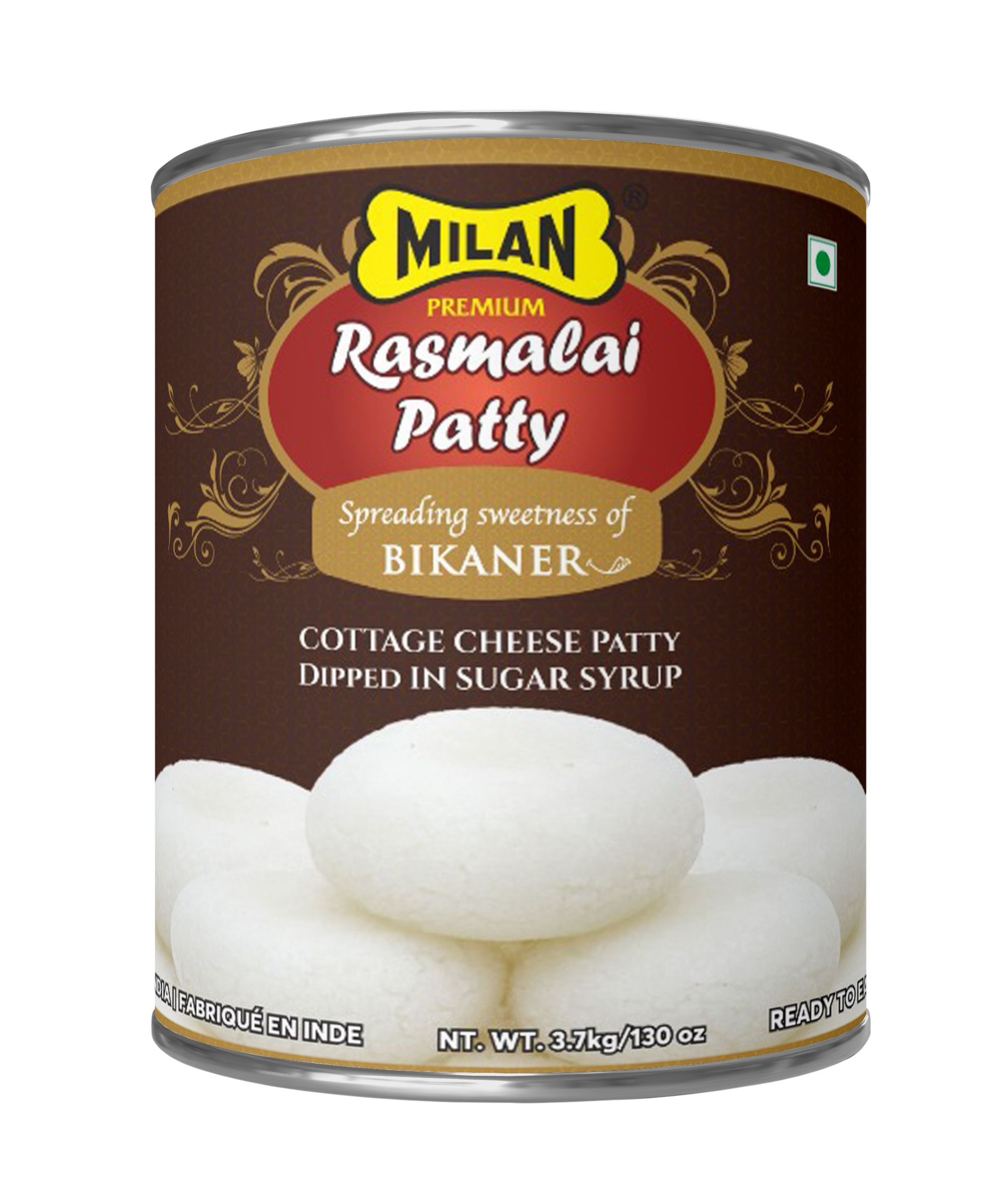 Milan Rasmalai Patty 3.7kg