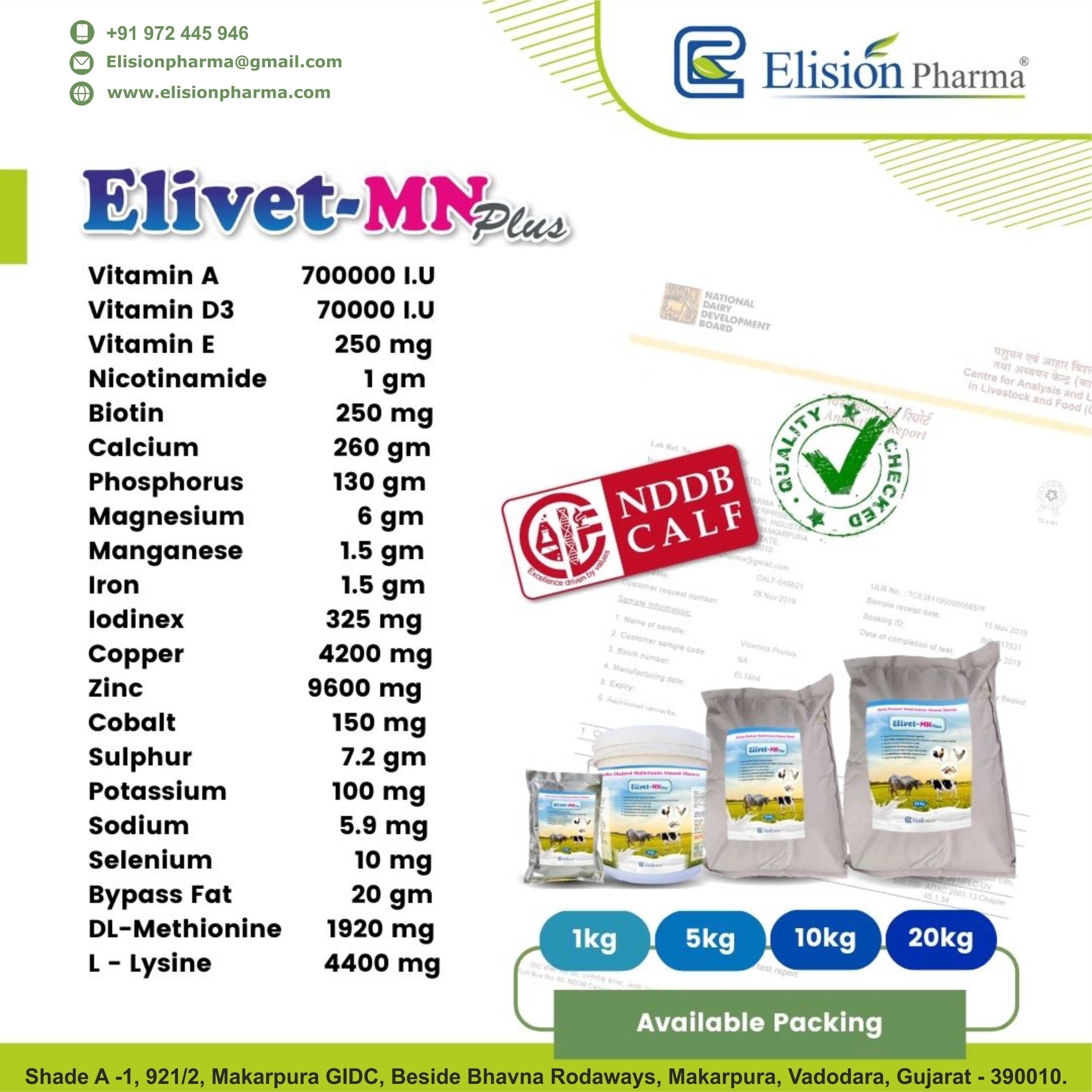 Eliblend Vitagold