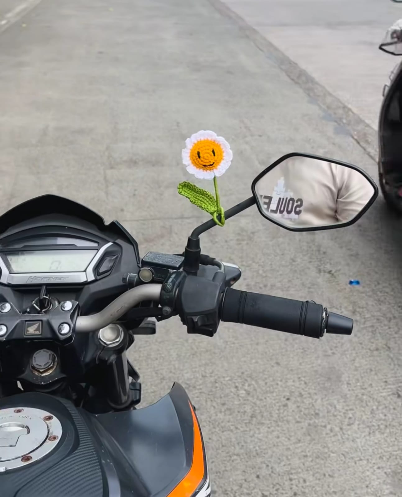  Crochet Mirror Flowers – Ride Happy, Ride Bright ????