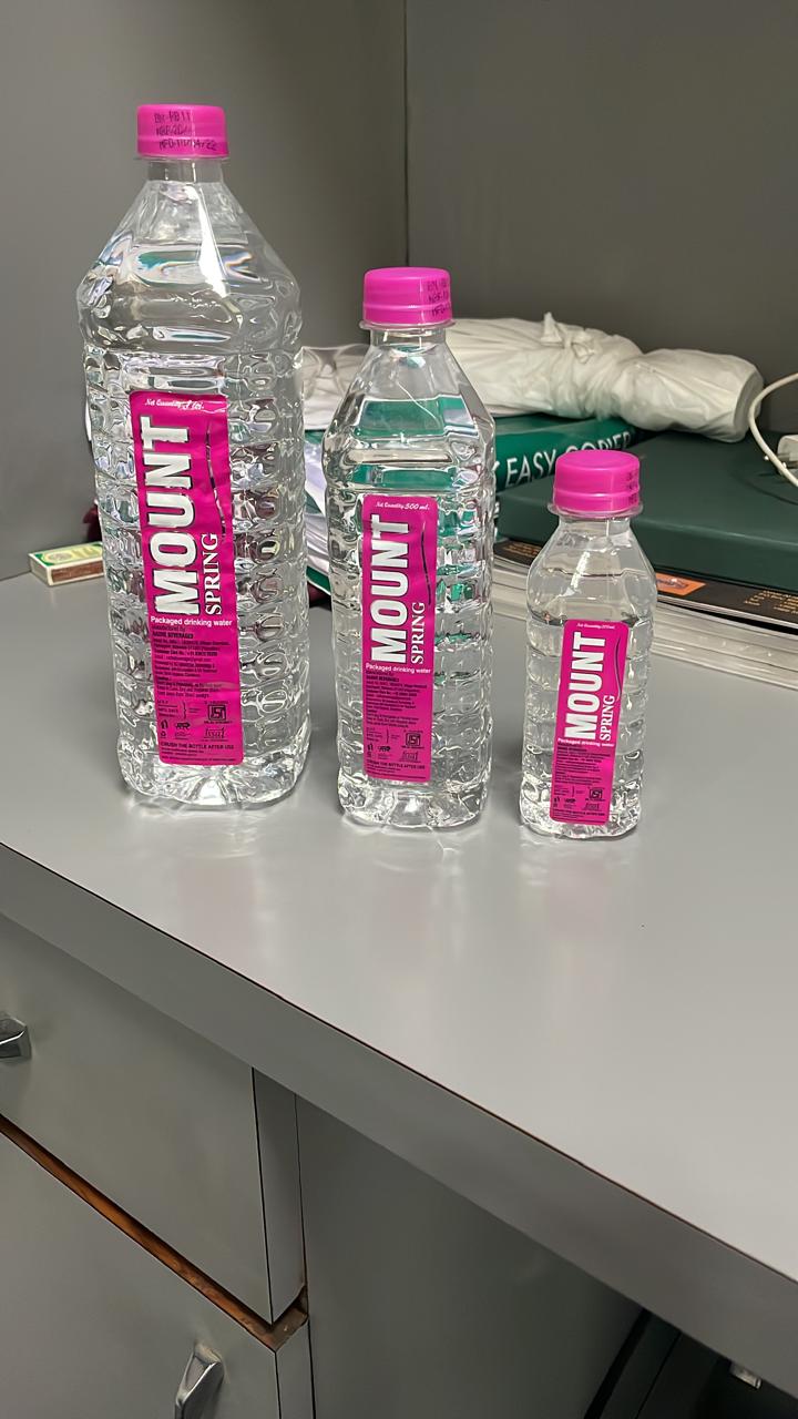 Packaged drinking water 