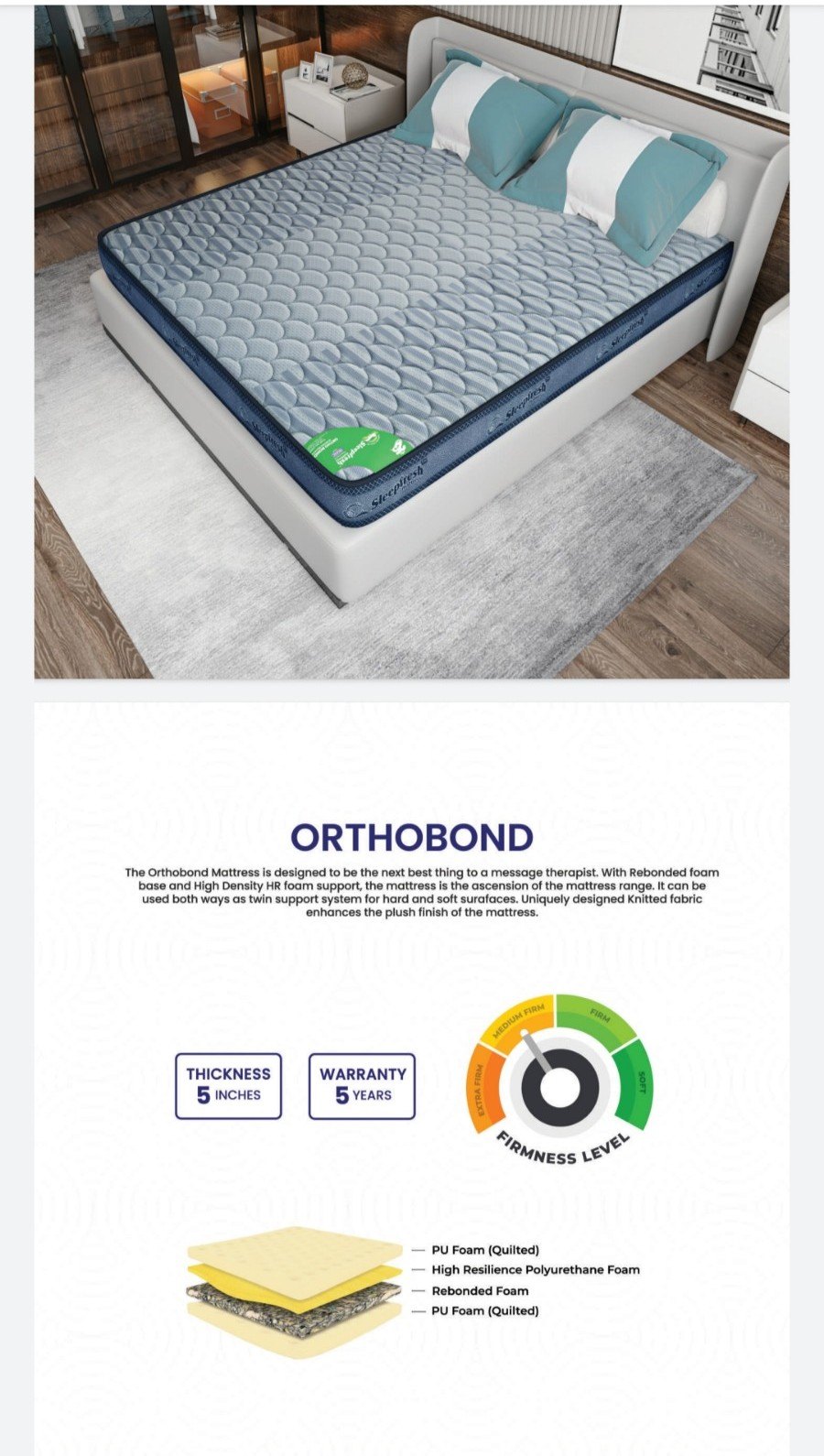 Raunak Bed Mattress 