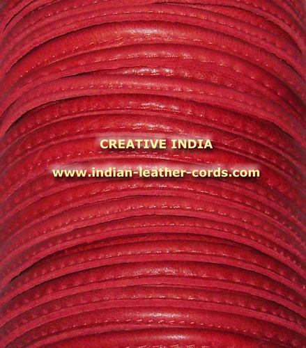 Nappa Stitched Leather Cords