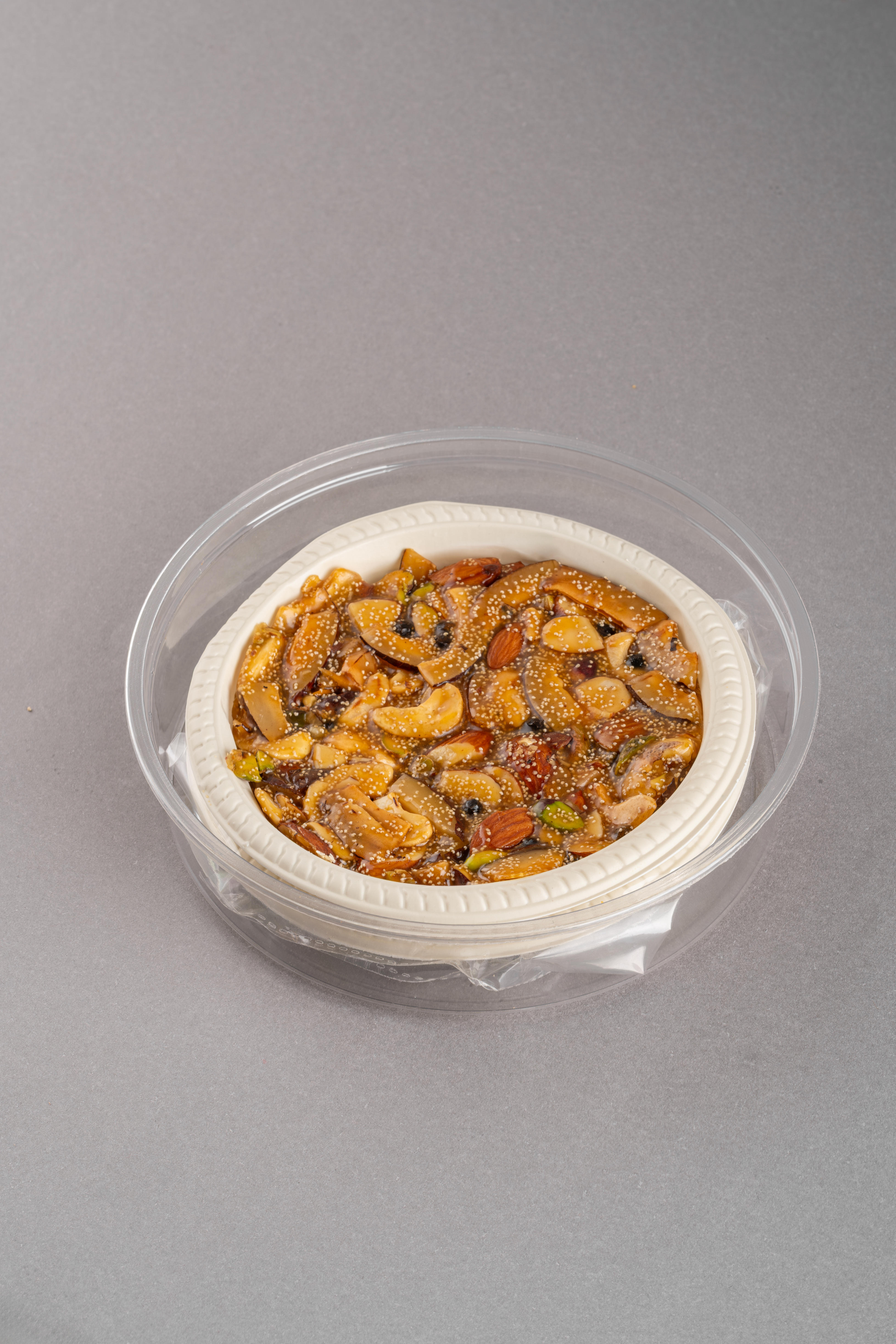 Crispy lotus stem,dry fruit roll, dry fruit chikki