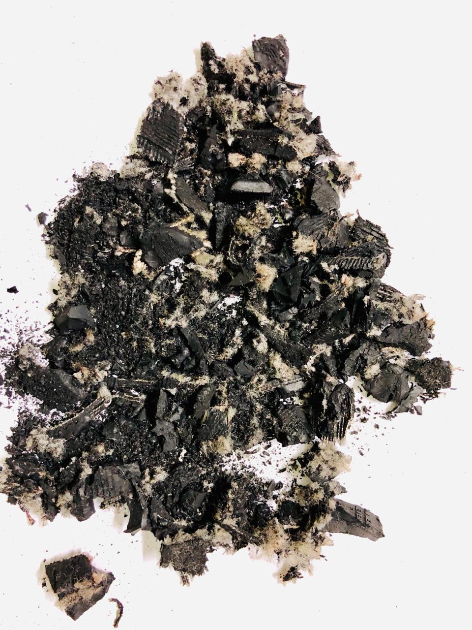 rubber crumbs and granules