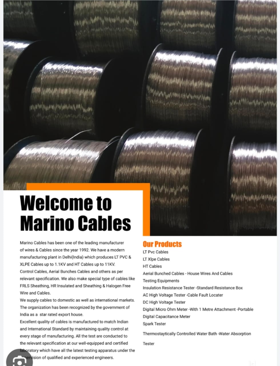 Wires and Cables